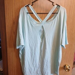 CALIA by Carrie Underwood Sky Blue Top